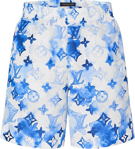 louis vuitton water monogram shorts